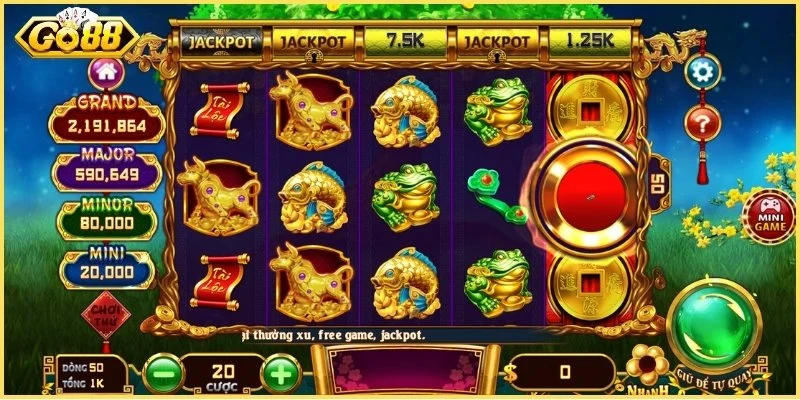 Cơ chế bảng thưởng Cung Hỷ Phát Tài Go88