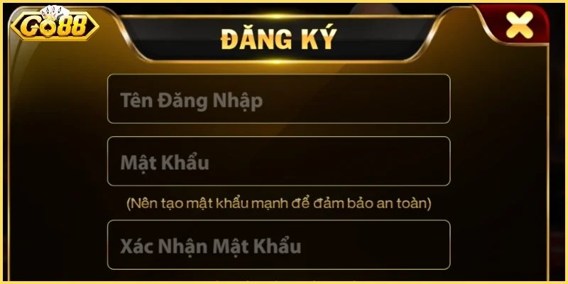Hướng dẫn Go88 cụ thể từng bước tạo tài khoản cho tân thủ