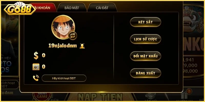 Thưởng Nạp Lần Đầu Go88 - Mẹo Nhận 3.888.000 Vnđ Cho Tân Thủ 3 Tiến hành xác minh danh tính